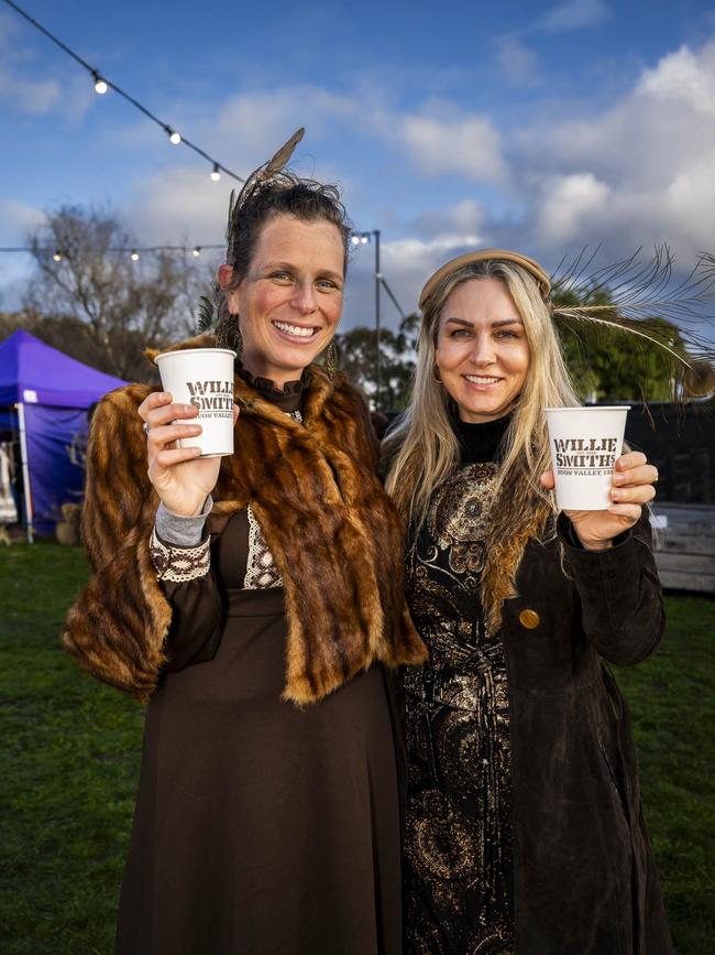 Willie Smith's Midwinter Festival Huonville - Heather Lamoure and Ashe McMaster. Picture: Caroline Tan