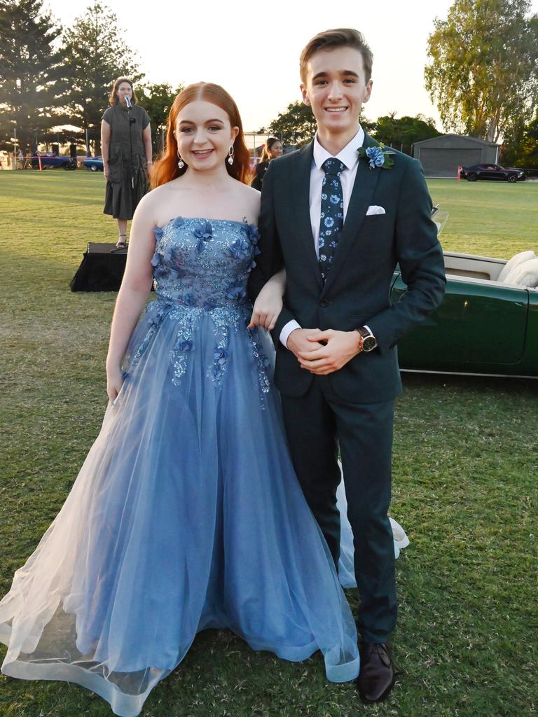 Millie O'Brien and Charlie King at the 2024 Rockhampton Grammar School formal.