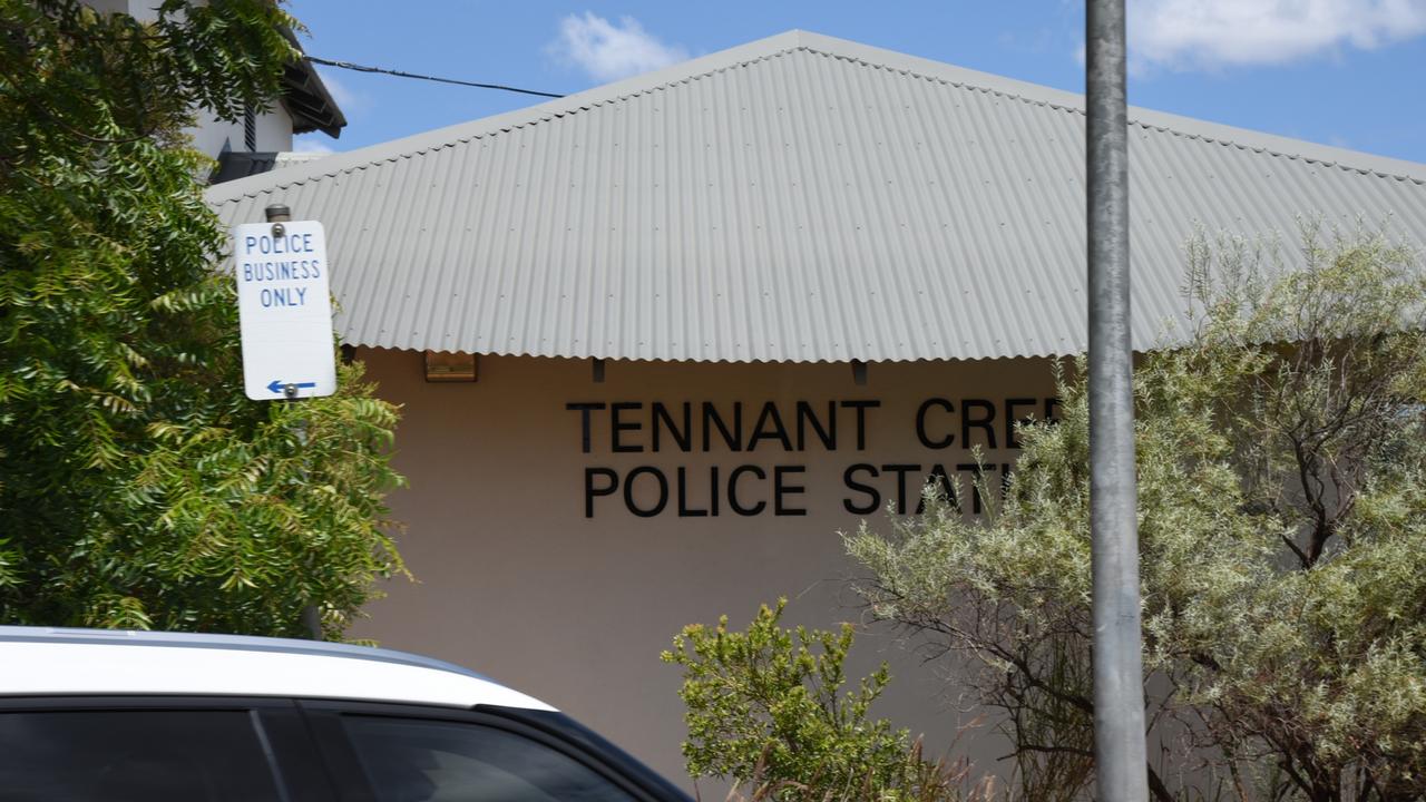 Tennant Creek Police Station. Picture: Alex Treacy