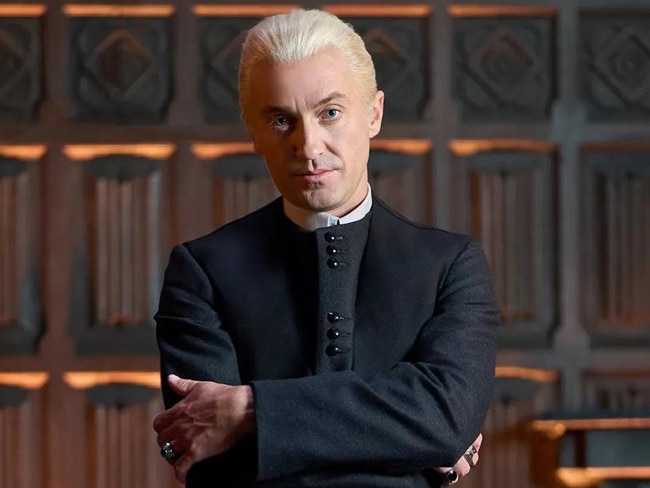 The actor portrayed the blonde bully in the Harry Potter movies from 2001 until 2011. Picture: Harry Potter and the Cursed Child