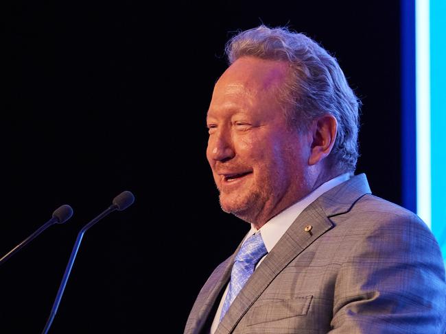 21-11-2023 - Executive Chairman Dr Andrew Forrest speaks at the Fortescue AGM. Picture: SoCo Studios