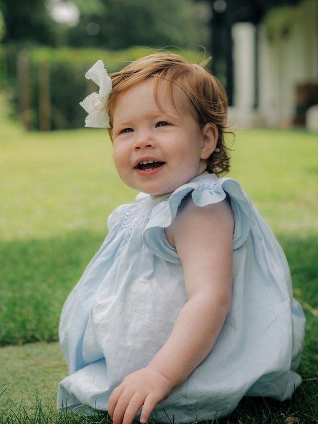 Lilibet on her first birthday. Picture: Misan Harriman.