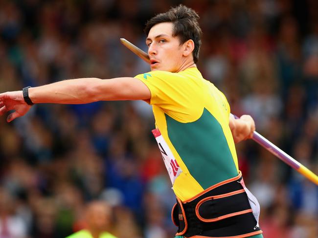 Stein represented Australia in the decathlon at the 2014 Glasgow Commonwealth Games. Picture: Cameron Spencer/Getty Images