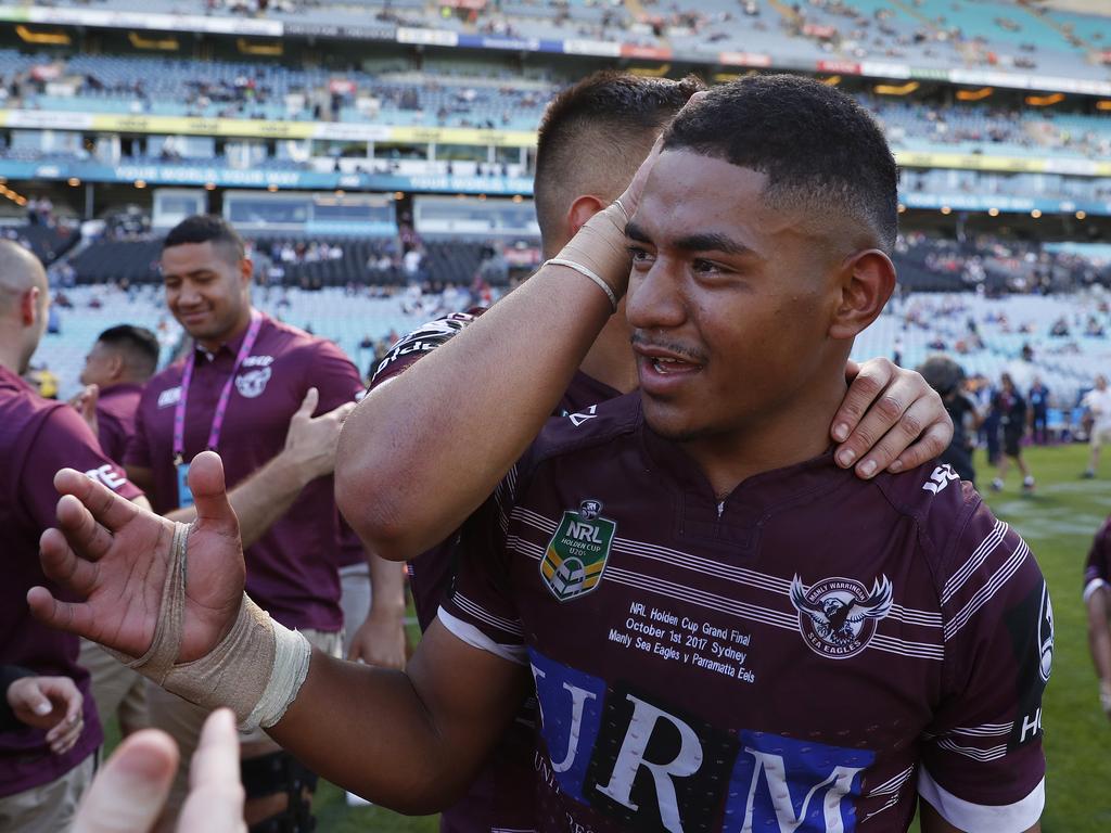 Olakau’atu’s close friend Manase Fainu. Picture: Brett Costello