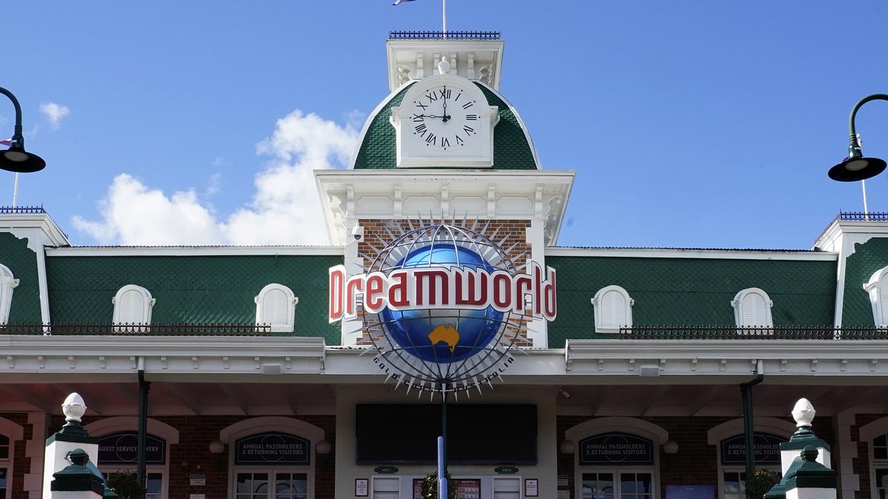 Dreamworld has been notified that a Covid-positive person visited the park. (AAP Image/Dave Hunt)