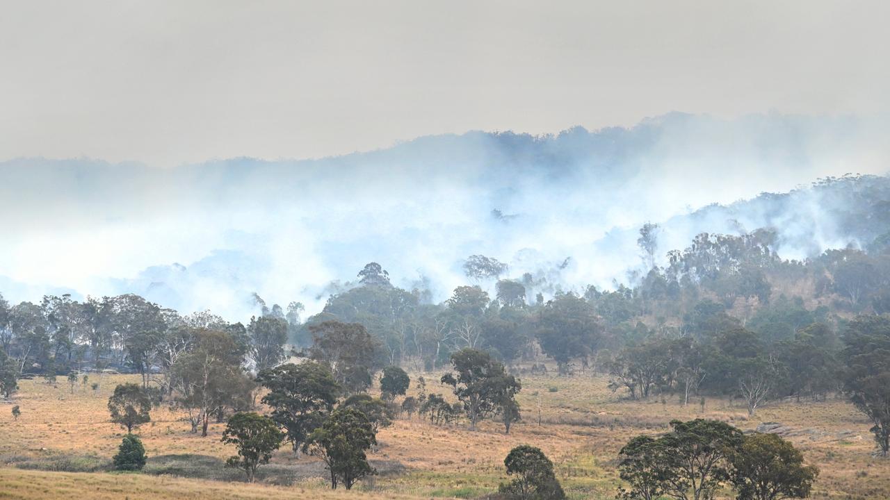 The Southern Downs region of Queensland has been battling multiple fires in the past few weeks. Picture: NCA NewsWire/ John Gass