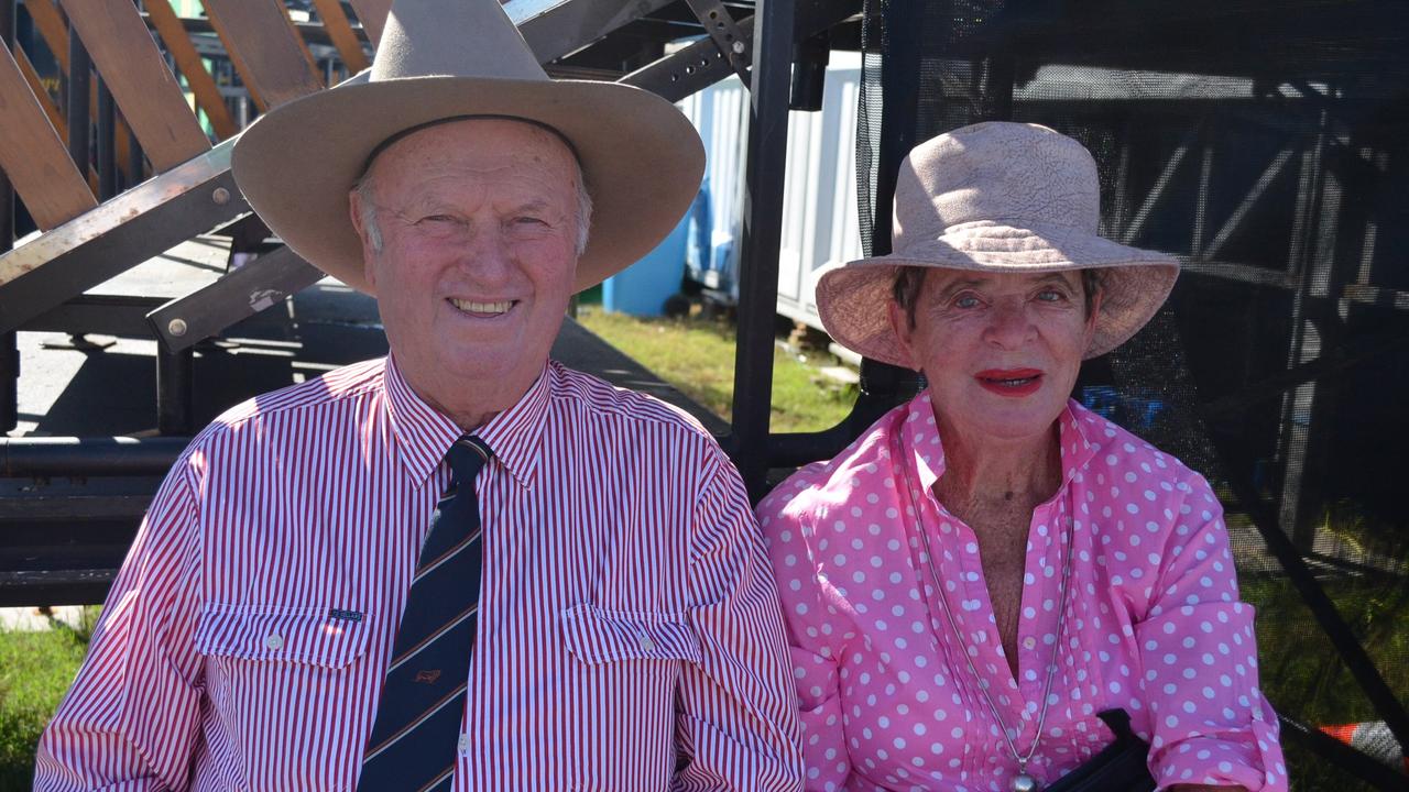 Bill and Nancy Gross own Risdon Park Feedlot just outside Warwick. Photo Toni Somes / Warwick Daily News