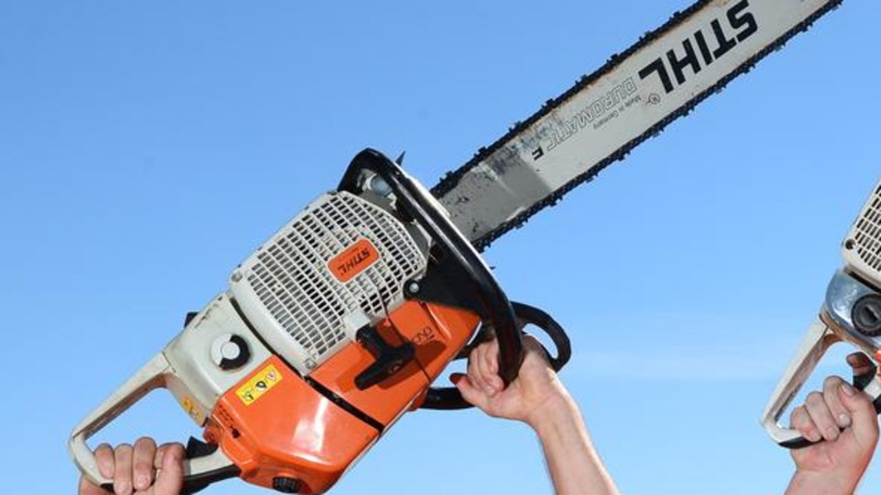 Police seize chainsaw, ammunition, ice and cannabis