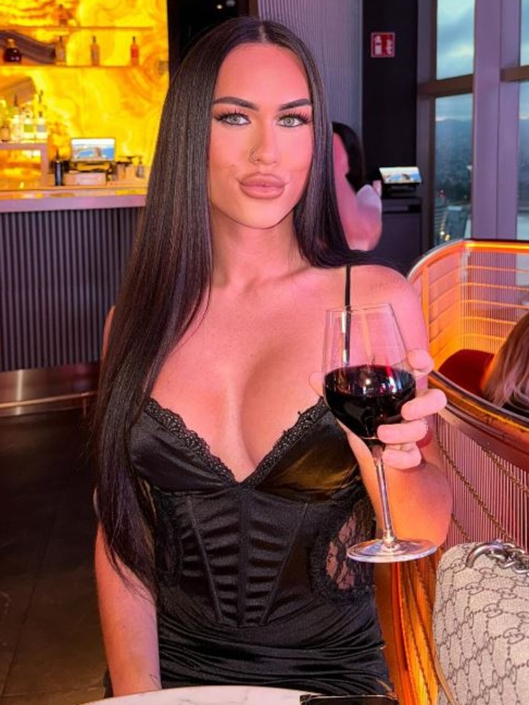 The 22-year-old said she doesn’t like to call herself ‘transgender’ but said she was born biologically male. Picture: Instagram/@officialkaymanuell