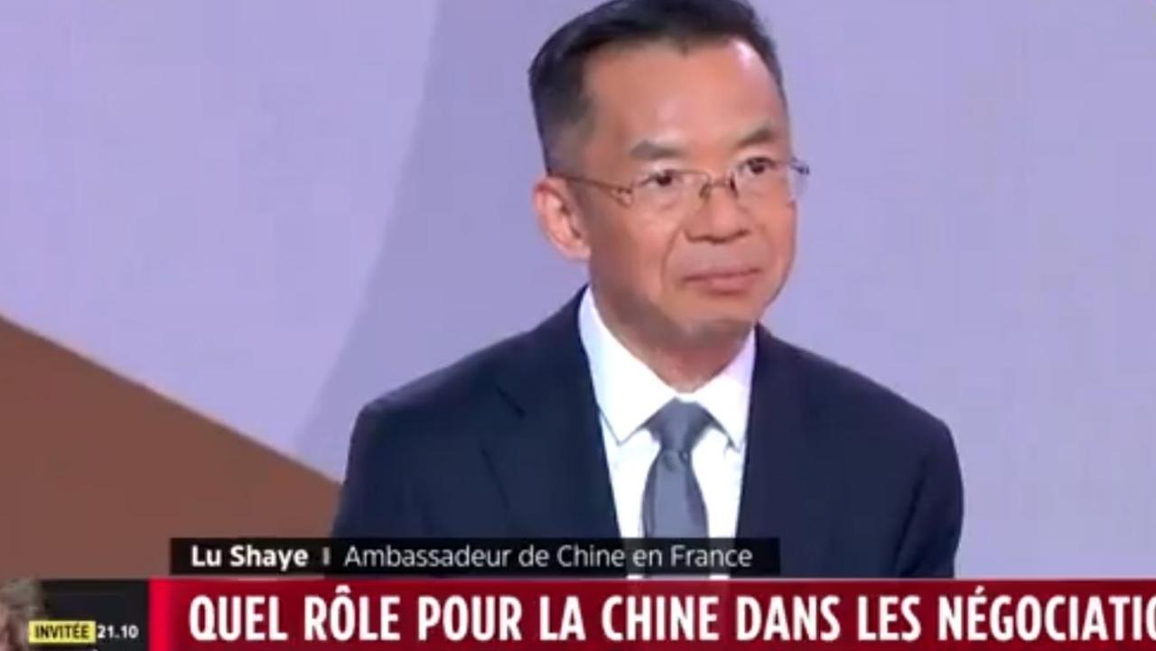 Lu Shaye told a French TV channel that the former Soviet countries “do not have effective status in international law”.