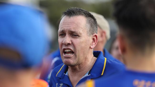 Mark McGoldrick is stepping down as Deer Park’s coach. Picture: Local Legends Photography