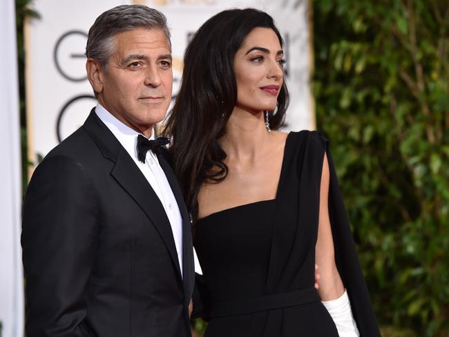 George Clooney and Amal Clooney caused a stir at the 72nd annual Golden Globe Awards.