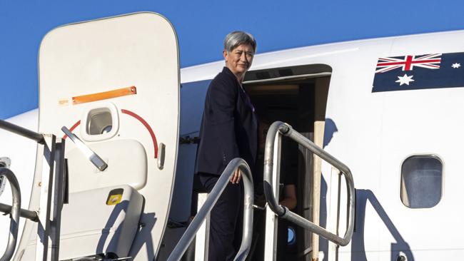 Foreign Affairs Minister Penny Wong flies out for a diplomatic tour of Jordan, Israel, the Palestinian Territories and the United Arab Emirates. Picture: DFAT