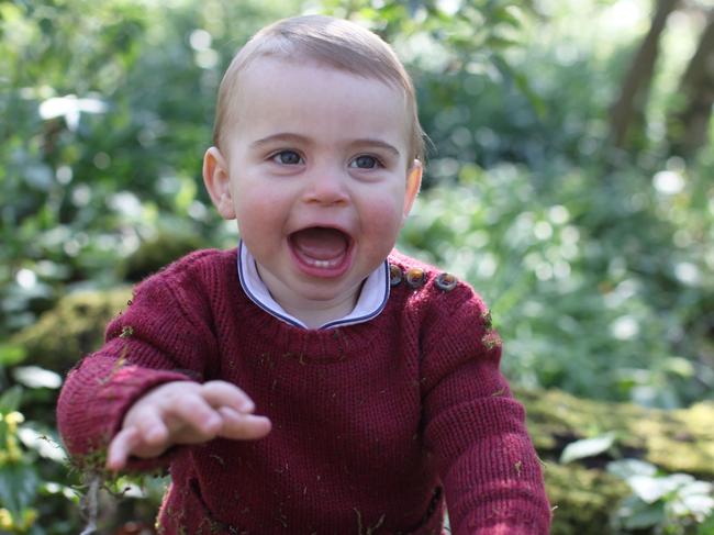 A snap of Prince Louis taken by the Duchess. The Society’s Director Michael Pritchard previously praised the Duchess for her talent behind the lens. Picture: Duchess of Cambridge