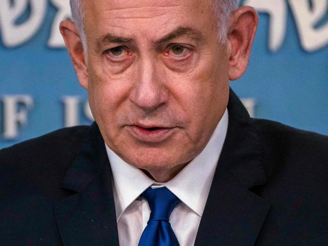 Israeli Prime Minister Benjamin Netanyahu. Picture: AFP