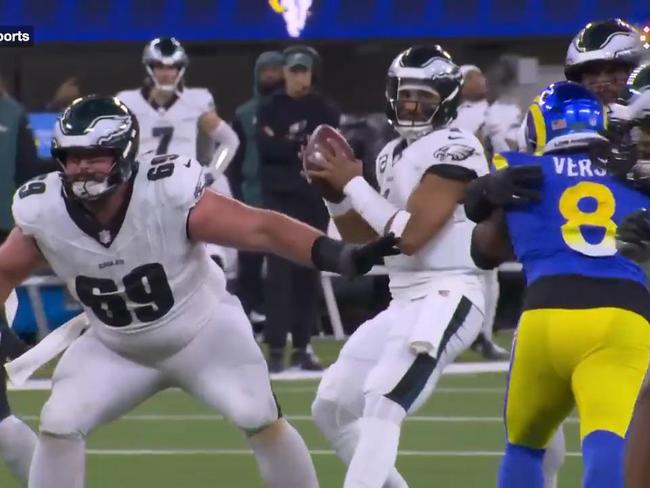 Aussie giant buried in viral NFL stunner