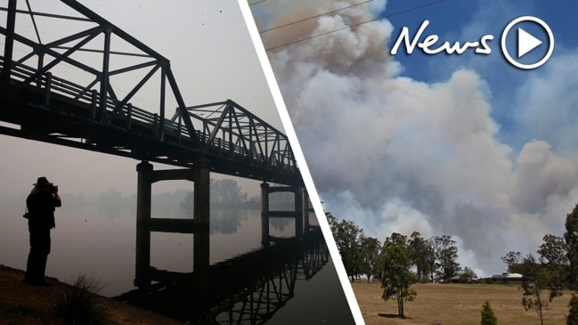 Bushfire smoke blankets Taree and Hillville area