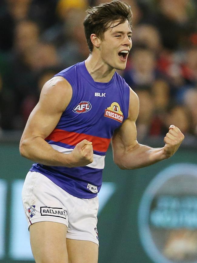 Josh Dunkley joined the Bulldogs after the Swans didn’t match their bid at the draft under father-son rules. Picture: Michael Klein