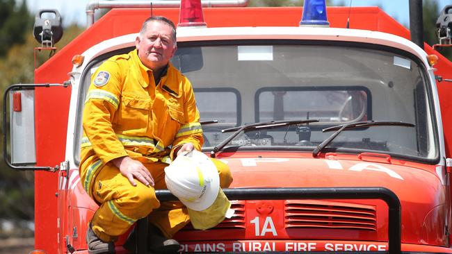 Volunteer Fire Fighters Association president Mick Holton. Picture: Kym Smith