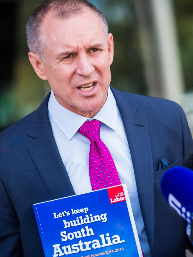 It was Jay Weatherill’s turn in 2014.