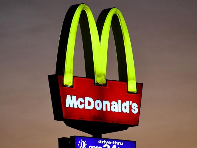 McDonalds (Maccas) fast-food restaurant's Golden Arches in Ingham, North Queensland. Picture: Cameron Bates