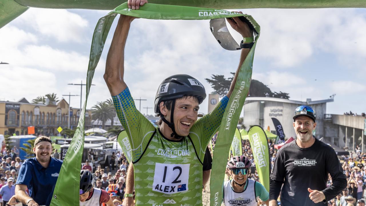 Australian Alex Hunt won the Longest Day event at this year’s Coast-to-Coast. Picture: Iain McGregor/Coast to Coast