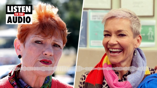 Jessica Rowe under fire for Pauline Hanson podcast