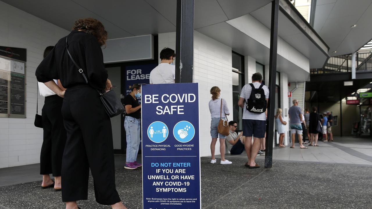 COVID-19 testing clinics will remain open over the lockdown weekend, with authorities urging Brisbane residents to continue to come forward. Picture: NCA NewsWire / Josh Woning.