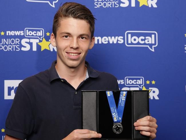 Nicholas Suman is the Rouse Hill Times Young Sporting Spirit Award winner. Picture: Daniel Aarons