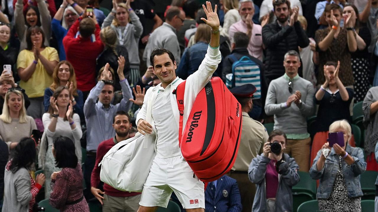 Roger Federer is through to the quarter-finals.