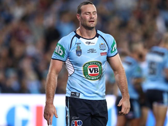 Boyd Cordner is another Blue who faces questions in defence. Picture: Getty Images