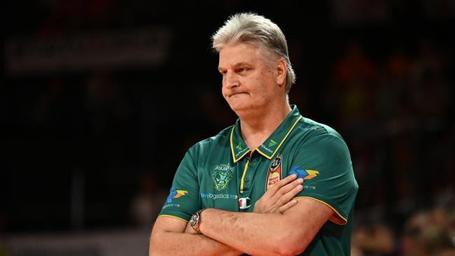 Scott Roth isn’t happy with the FIBA break. (Photo by Emily Barker/Getty Images)