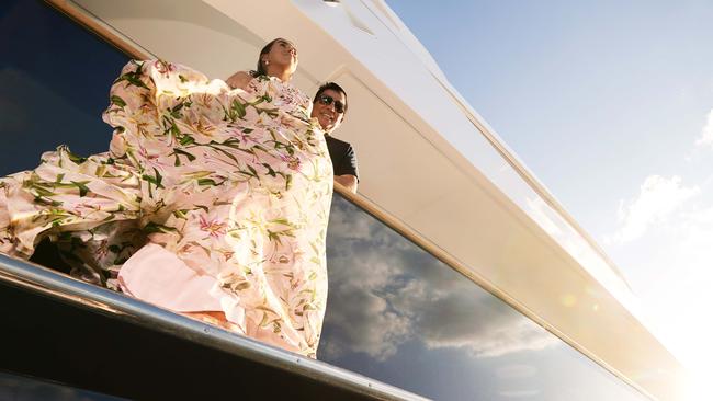 Ian Malouf and daughter Ellie. Picture: Nic Walker