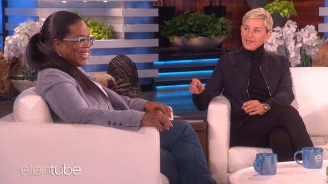 Winfrey was one of the final guests on The Ellen DeGeneres Show.