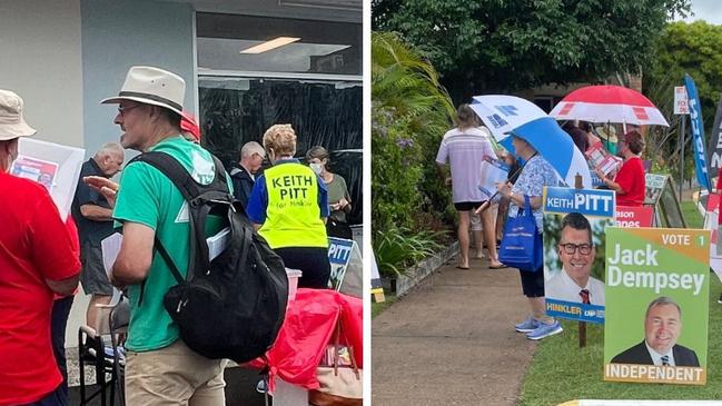 More than 4000 voters turned out to booths across the Hinkler electorate on Monday, the first day of pre-polling. This was 1000 more people than voted on the first day possible at the 2019 election.