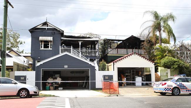 The home caught fire at around 6am on September 4, 2016. The vendors of 25A Warmington St had just finished a renovation, and decided to start from scratch the next time. Picture: Ric Frearson