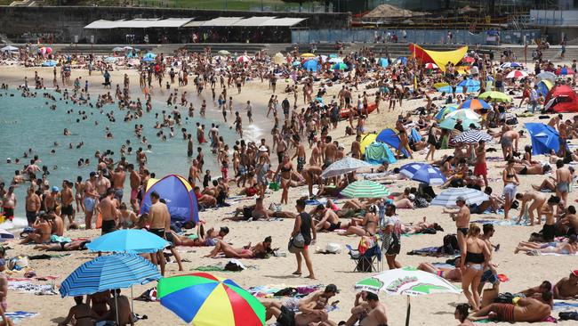 Based on data projections, east suburban Coogee would record up to 22 days over 35 degrees, while Parramatta would endure up to 43.5 days of extreme heat per year.