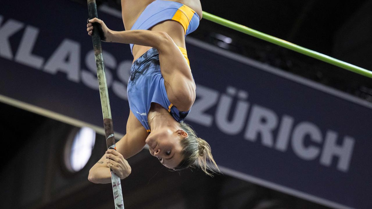 Kennedy recorded a personal best and Oceania record at 4.91 meters. Picture: Fabrice Coffrini/AFP