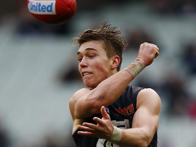 Patrick Cripps is an outstanding prospect as a ball-winning midfielder. Picture: Wayne Ludbey