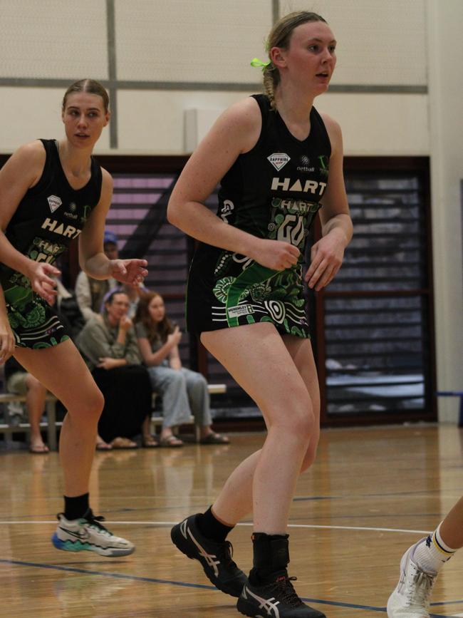HART Sapphire Series round 1 2024 (Ruby) Darling Downs Panthers v Bond University Bull Sharks Netball