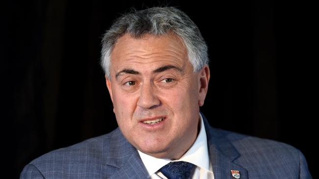 Australia’s Ambassador to the United States, Joe Hockey, delivering a speech to the US Studies Centre in Sydney on November 2, 2016. Picture: AAP Image/Paul Miller