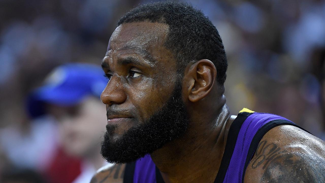 LeBron James still out of action. 