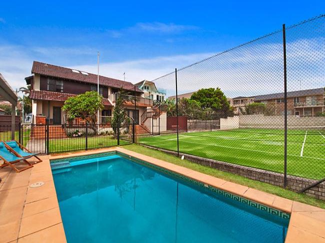 The former home in Maroubra before the Sebastians knocked it down.