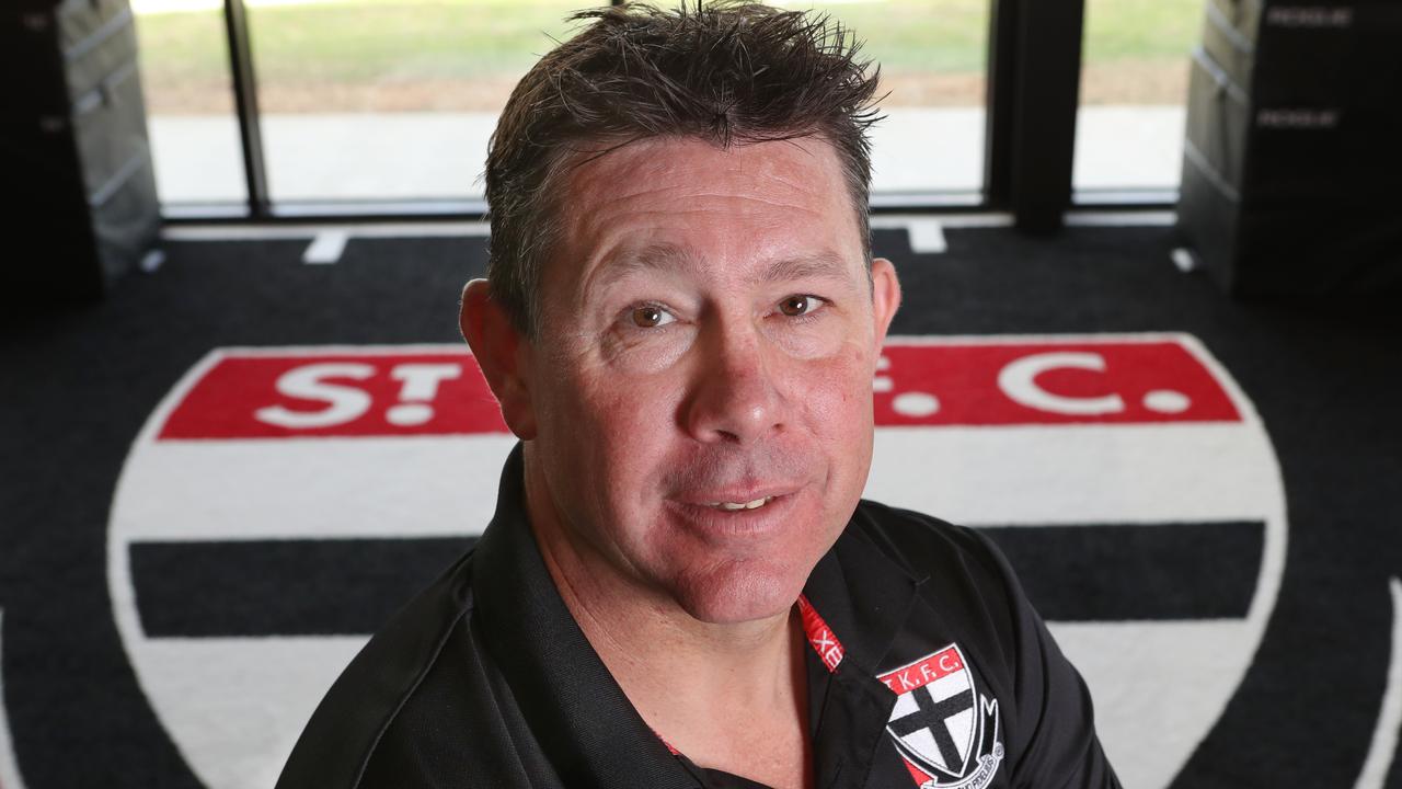 Brett Ratten is back in charge at the Saints. Picture: David Crosling