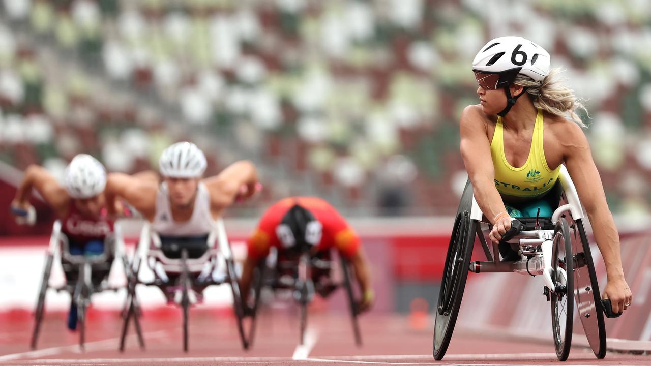 De Rozario left her opponents in her dust. Picture: Getty Images