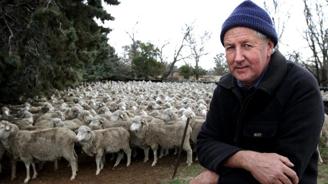 Charles Massy, on his property Severn Park in Cooma, NSW.