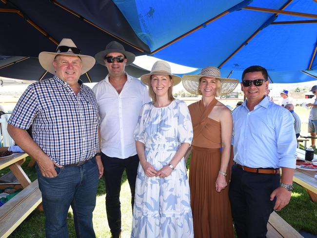 Woolamai Cup 2024. Tony Corr, Janine Gerdsen, Melina Arceo and Ralph Arceo. Picture: David Smith