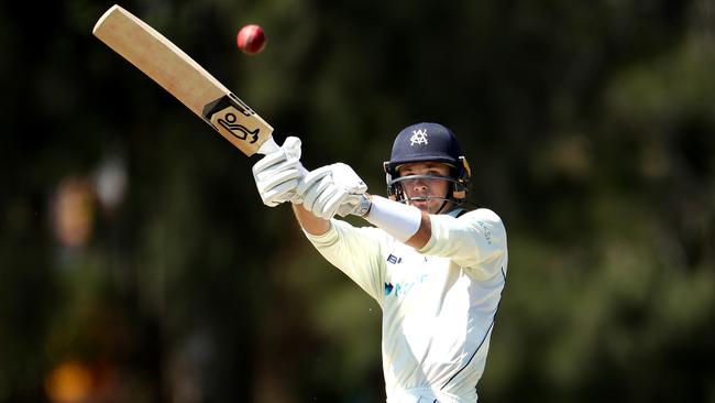 Peter Handscomb has tested positive to Covid-19. Picture: Brendon Thorne/Getty Images