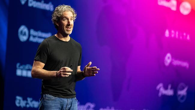 Atlassian co-CEO Scott Farquhar at Atlassian Team 23 in Las Vegas. Source: Supplied.