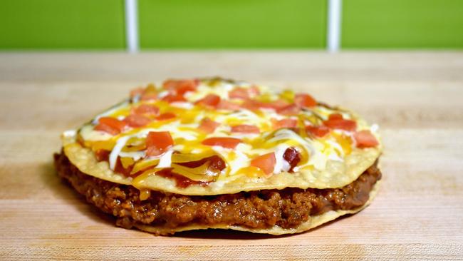 Taco Bell's Mexican Pizza is popular in the US. Pictures: Joshua Blanchard